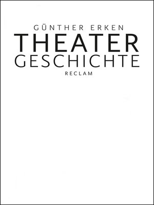 cover image of Theatergeschichte